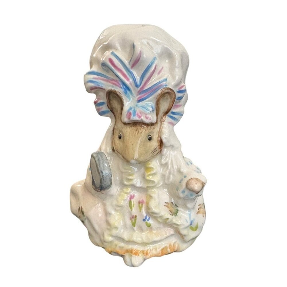 Vintage 1951 Beatrix Potter‎ "Lady Mouse" Figurine By Beswick England 4" Tall
